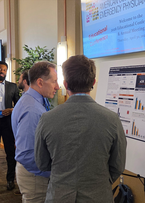 Faculty Attend MD ACEP Educational Conference and Annual Meeting