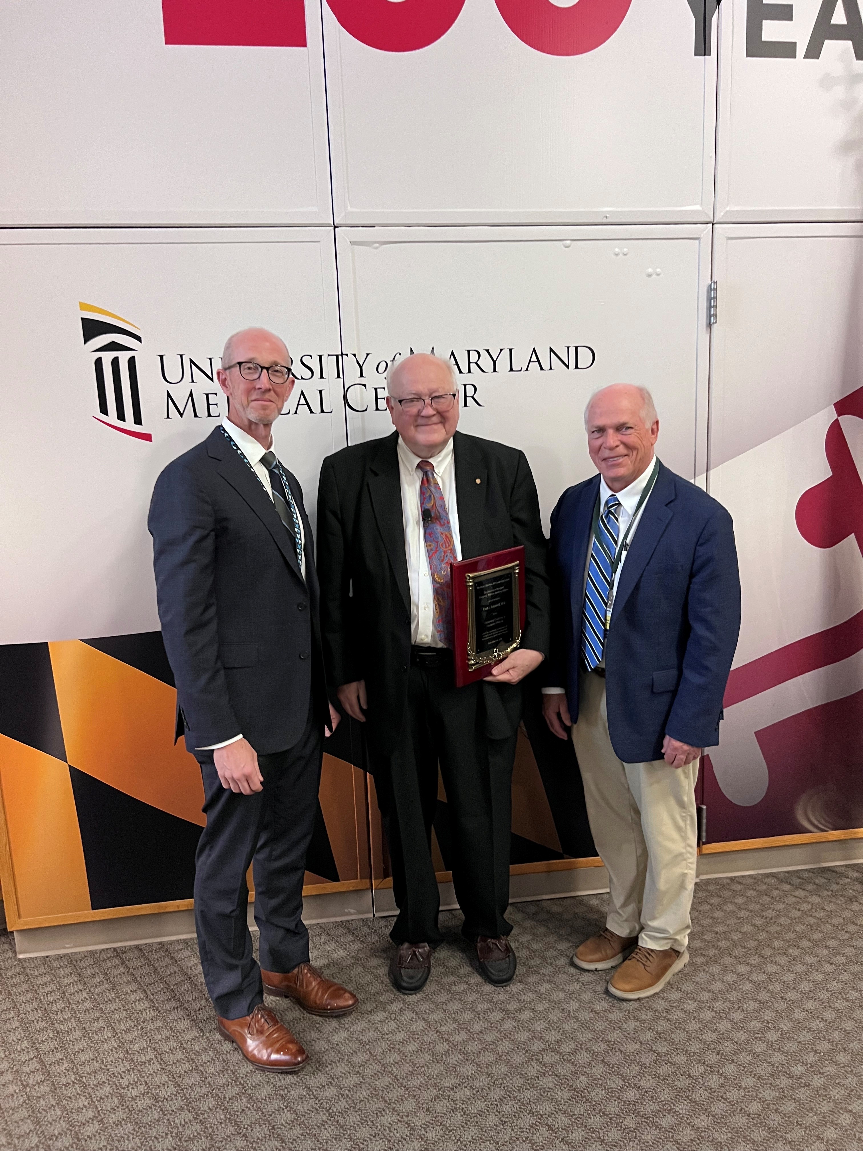 Dr. Earl J. Reisdorff Honored with the Outstanding Leadership in Emergency Medicine Award