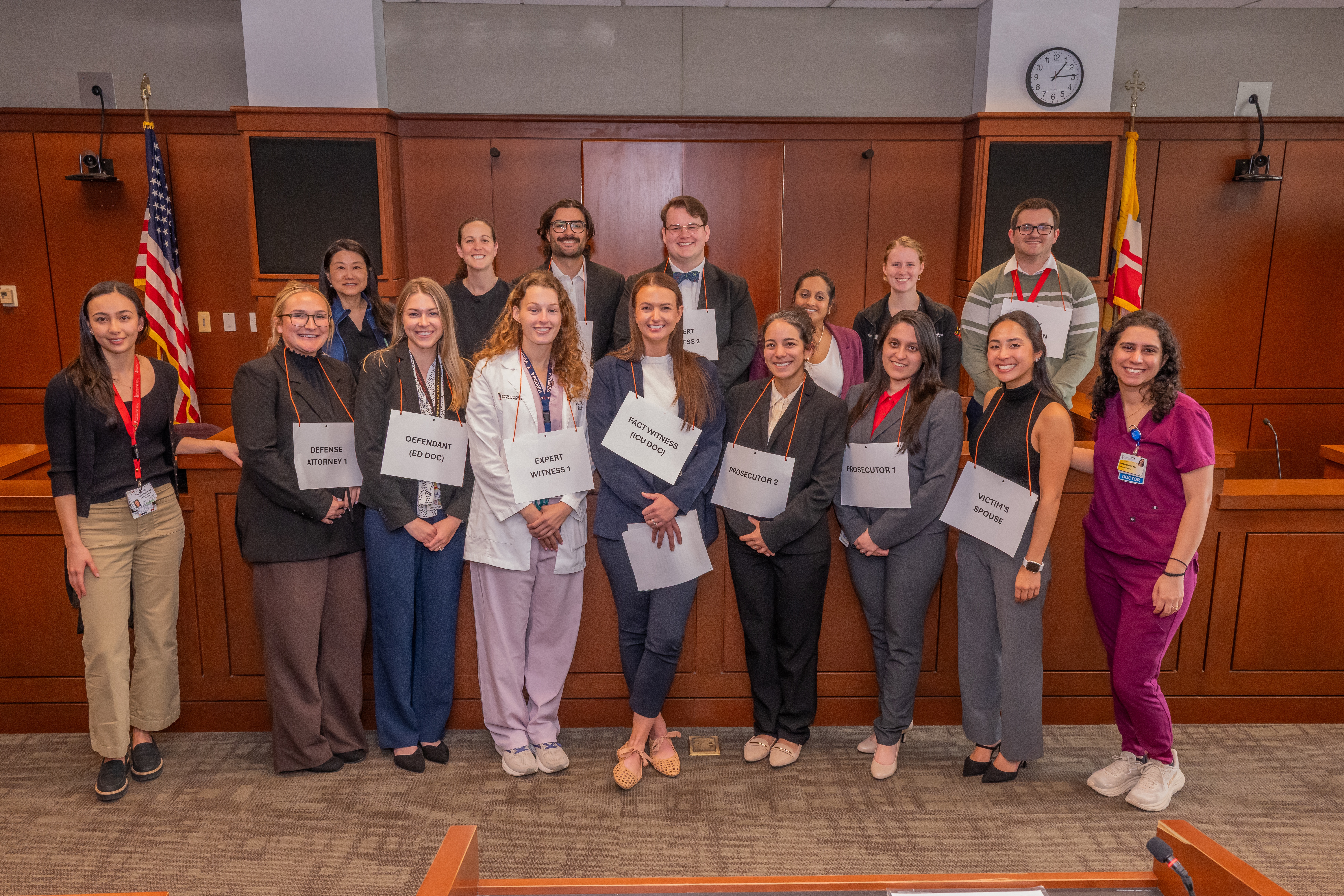 Group photo of all UMSOM med students entering EM residencies